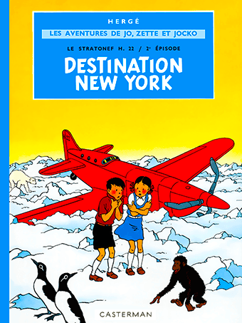 Jo, Zette et Jocko, Destination New-York