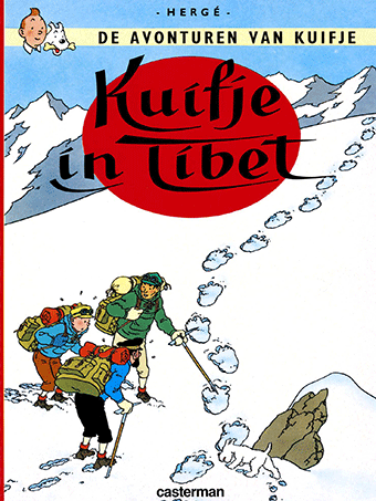 Kuifje in Tibet