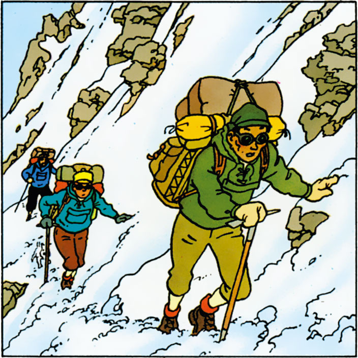 Tintin au Tibet - Tharkey Sherpa
