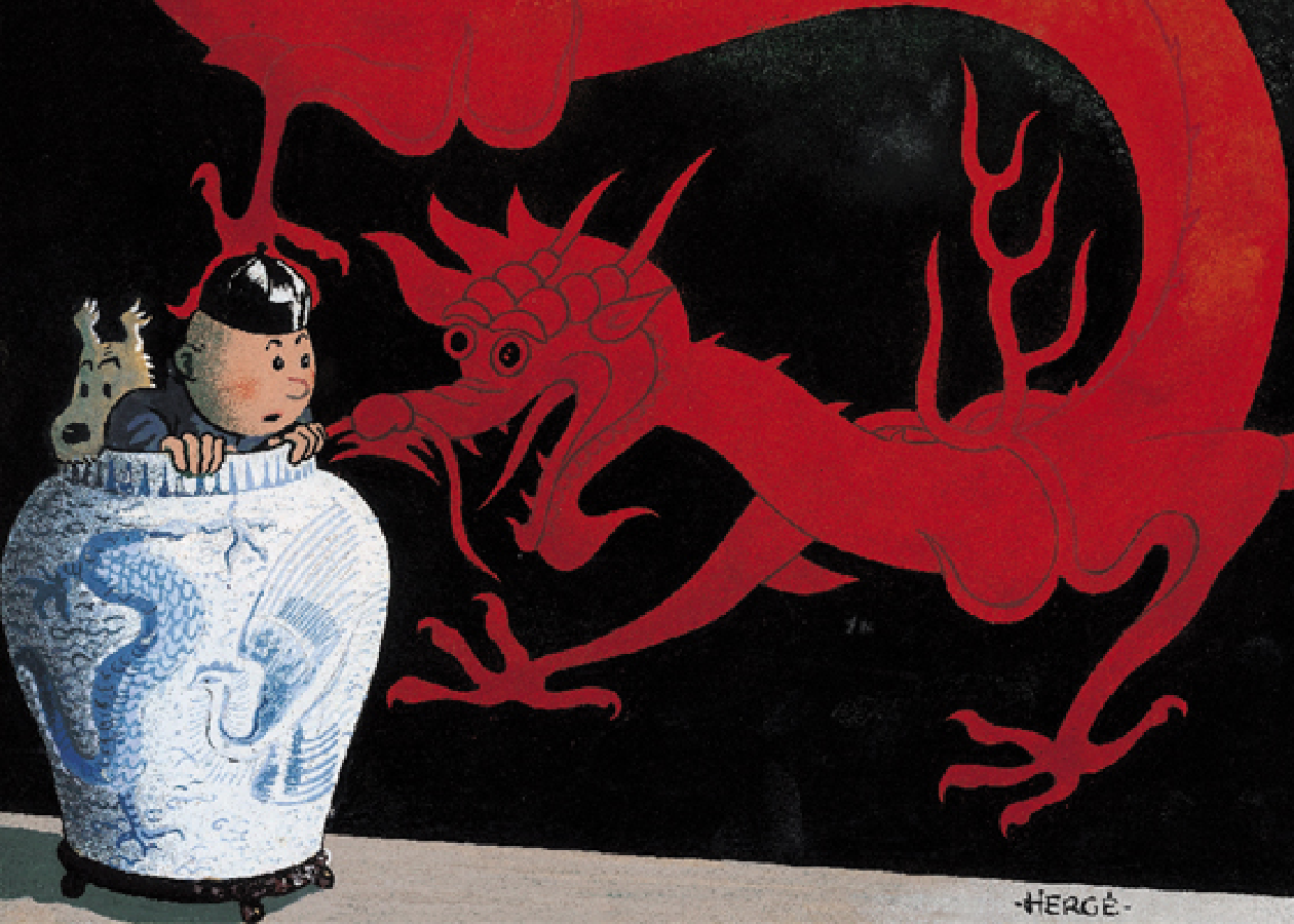 Ebook tintin - La chine par Tintin - Hergé Creation