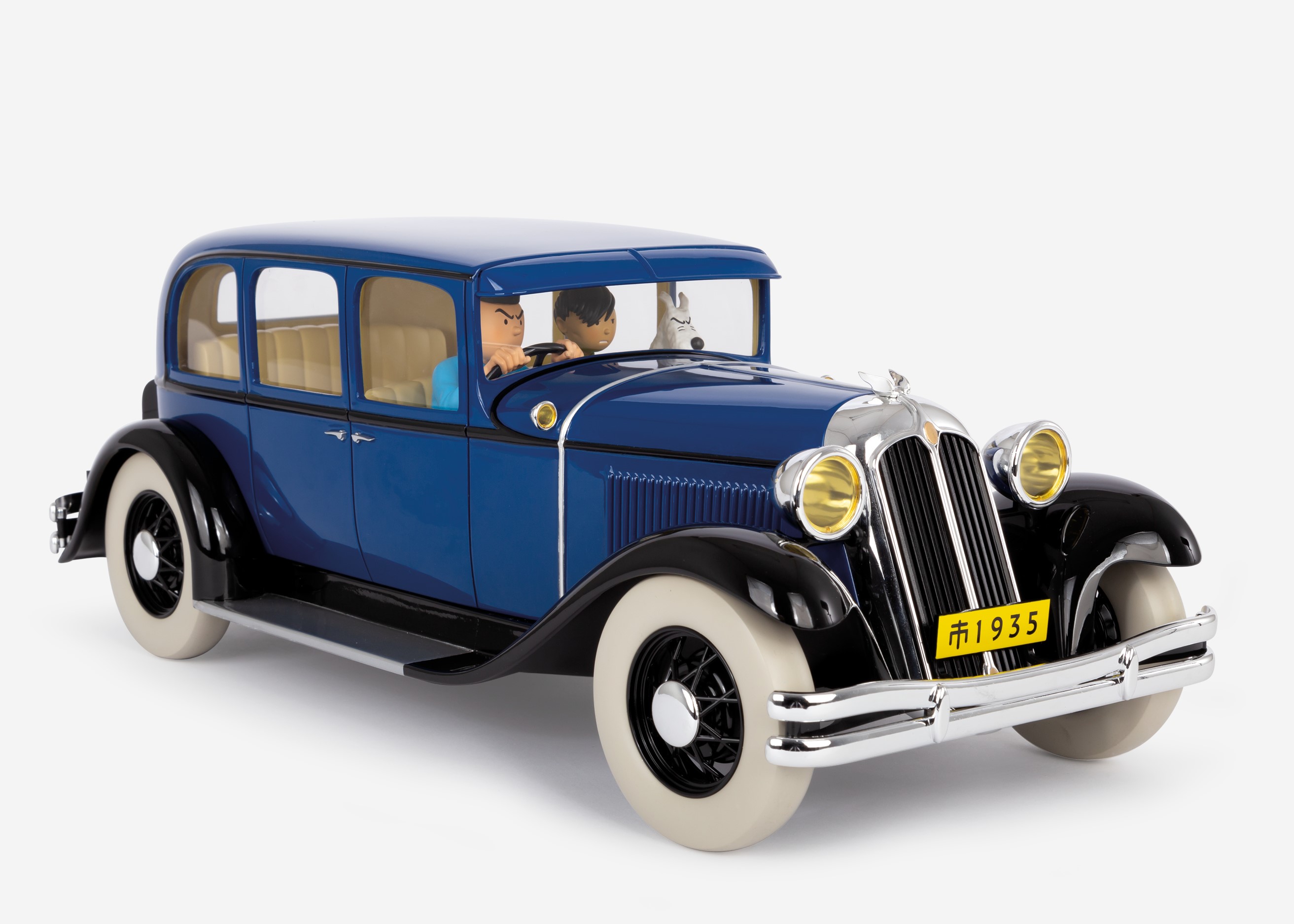 De limousine naar Nankin - De Blauwe Lotus