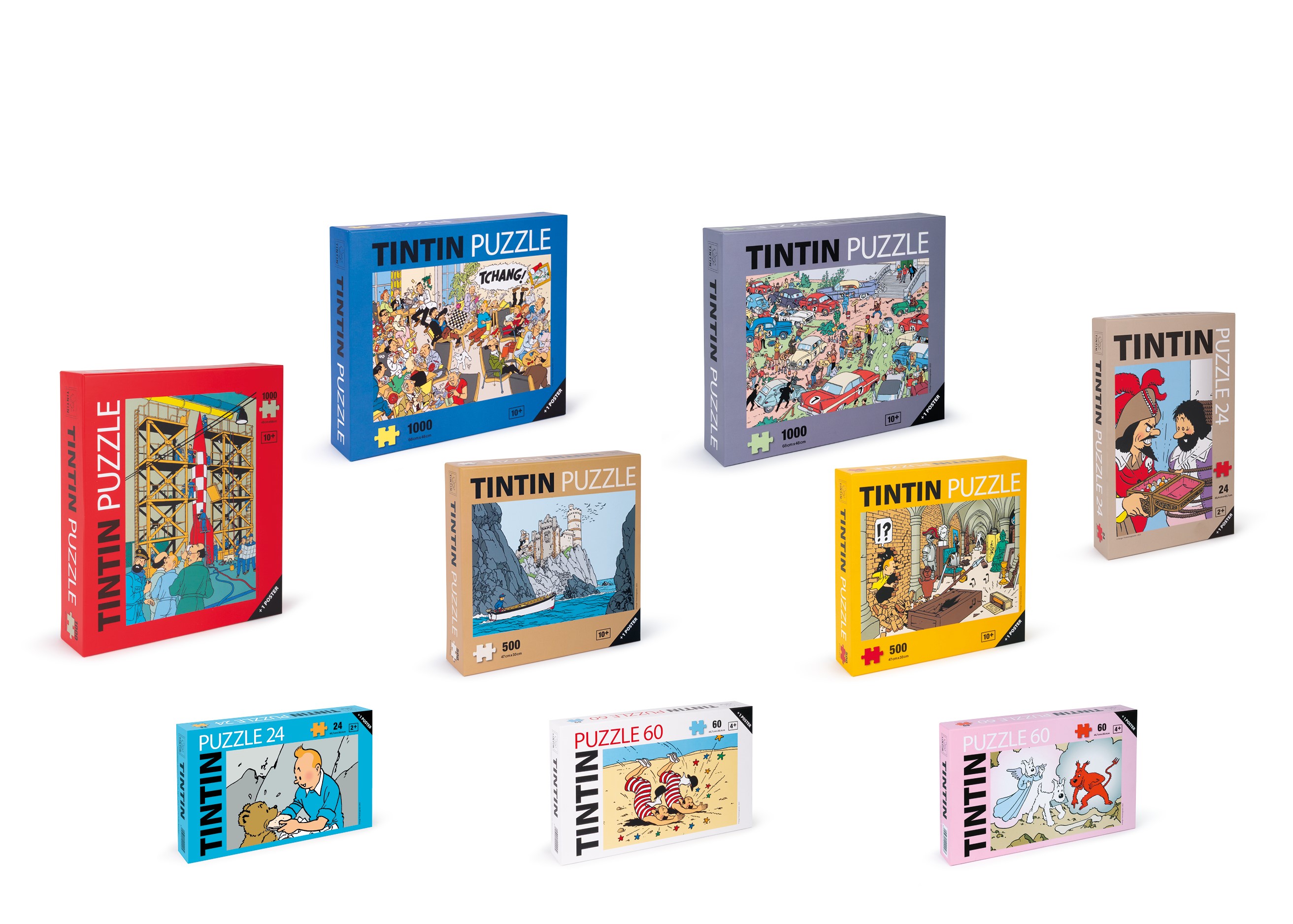 Puzzle Tintin - nouveautés