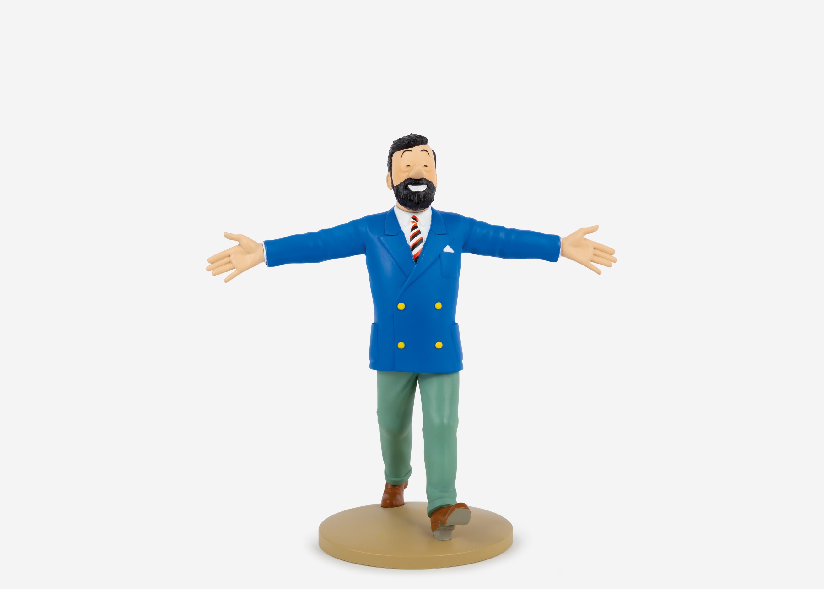 Haddock in a blue jacket - The Castafiore Emerald