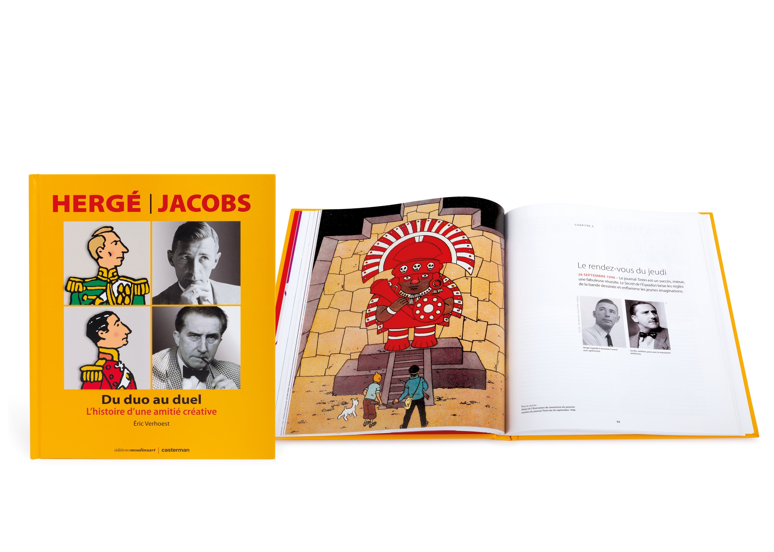 Hergé / Jacobs  :  From Duo to Duel
