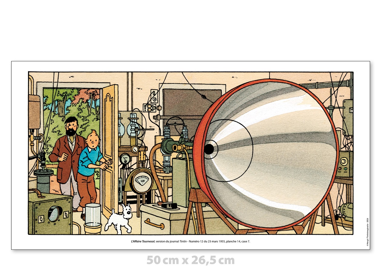 The Calculus Affair - Tintin Posters