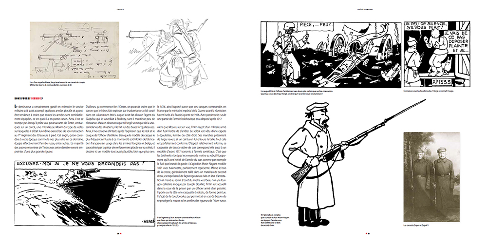 Calendrier Culture russe - notice 8212 - Tintin au pays des soviets - Repas  russe.