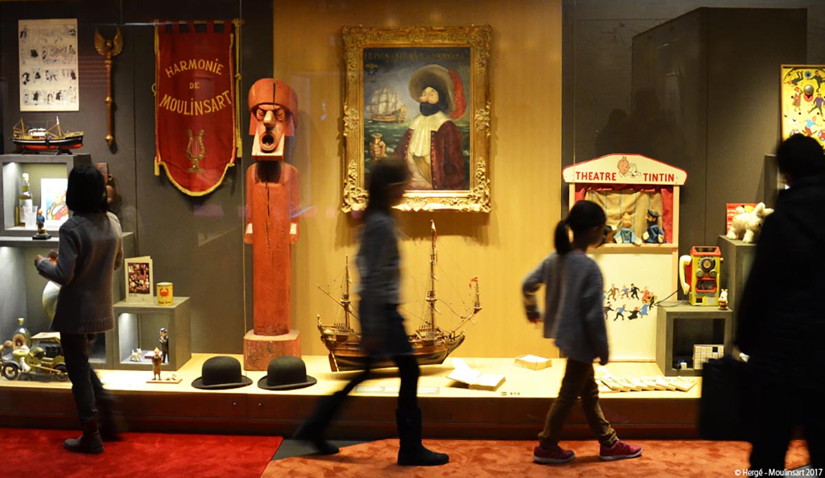 Passage au Musée Hergé