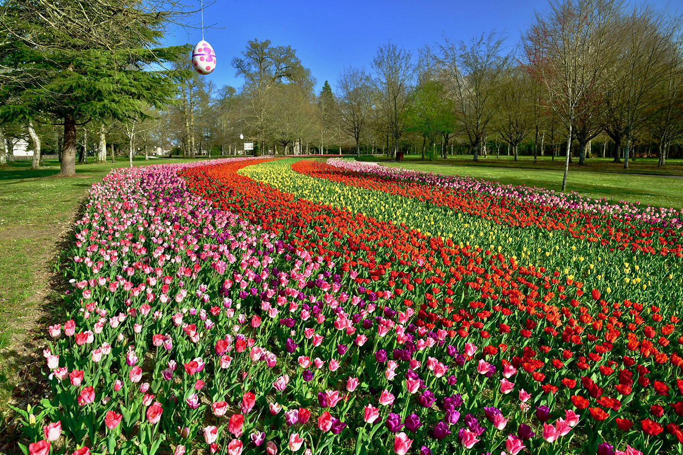 Le Château de Cheverny aux couleurs de Pâques 
