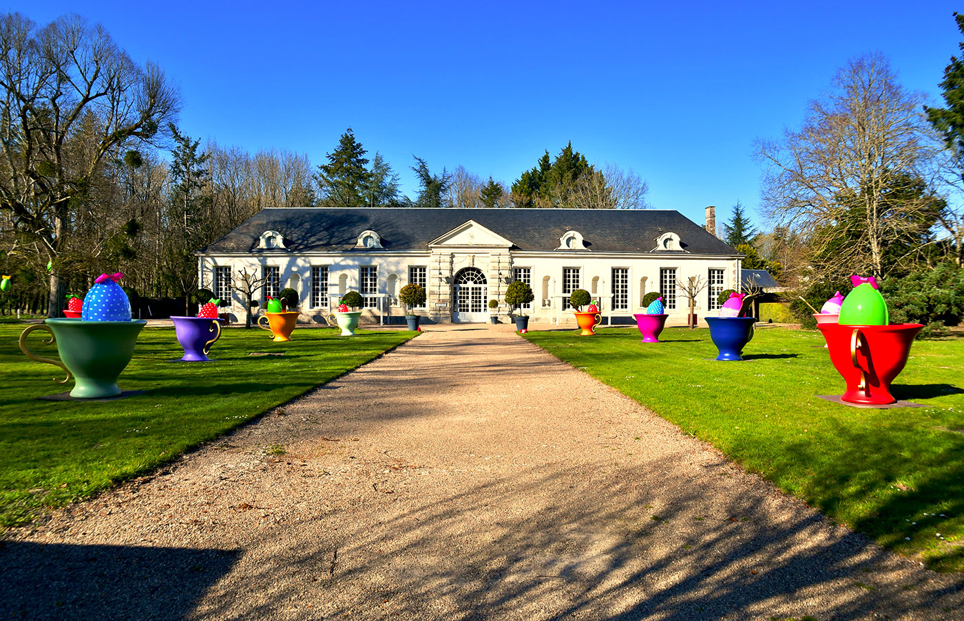 Le Château de Cheverny aux couleurs de Pâques 
