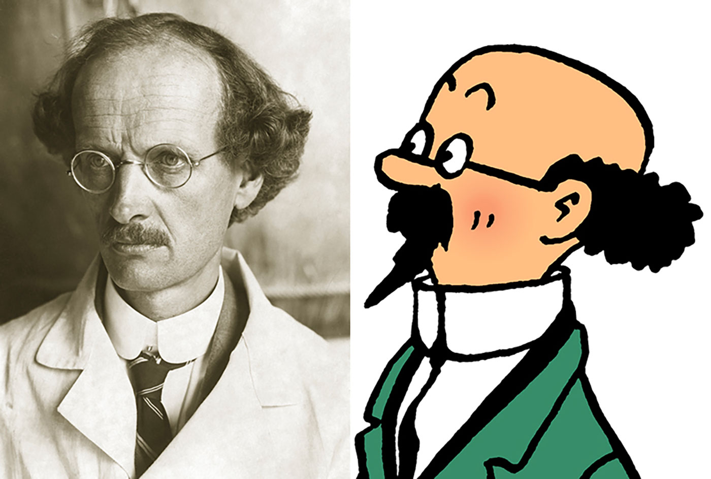 Auguste Piccard et son bathyscaphe