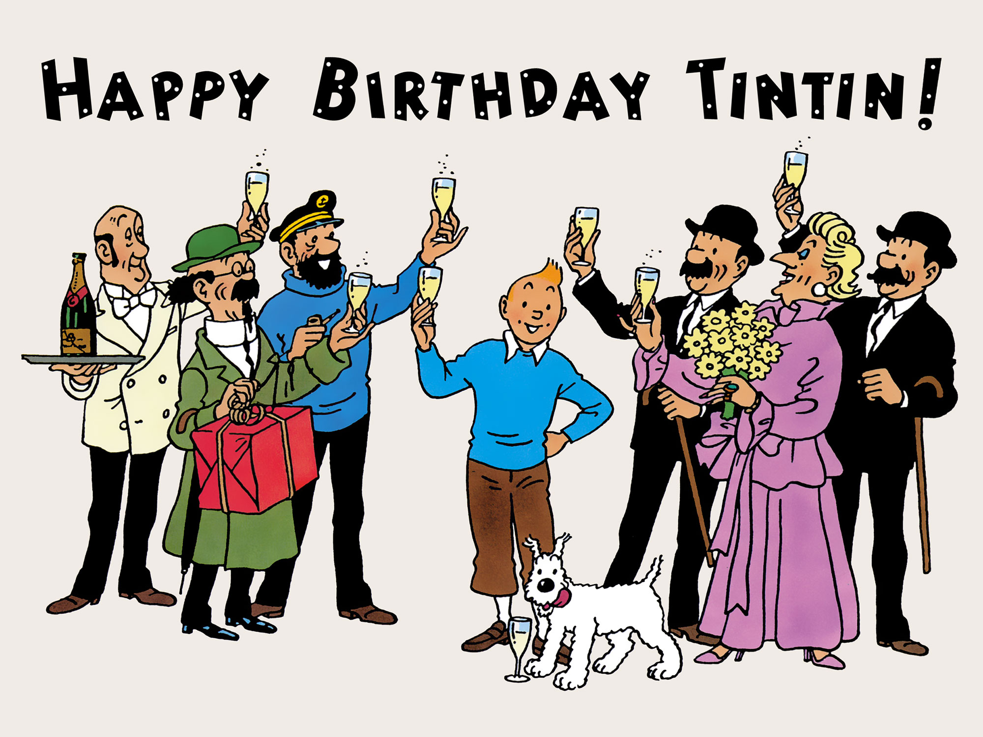 tintin happy birthday