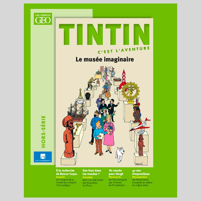 Avec Tintin pour guide, embarquez pour une aventure exceptionnelle dans le monde de l'art et des musées ! 