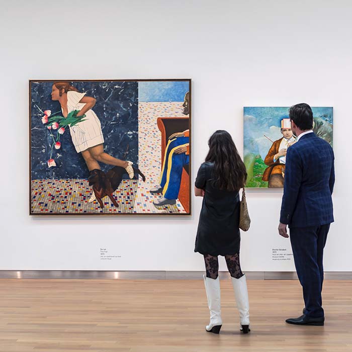 Deux pièces de la collection d'Hergé au Musée MORE