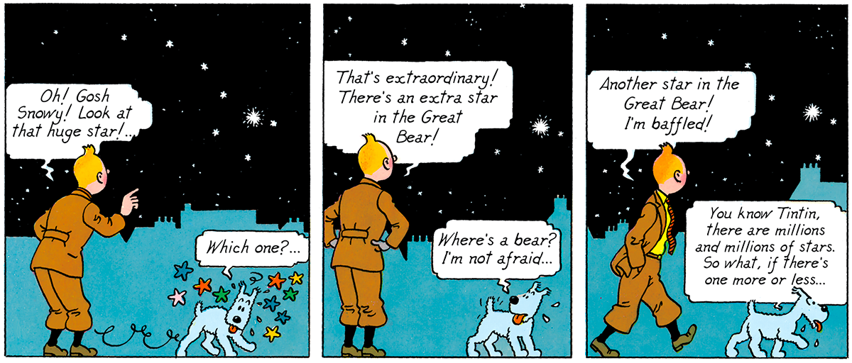 The Shooting Star, The Adventures of Tintin