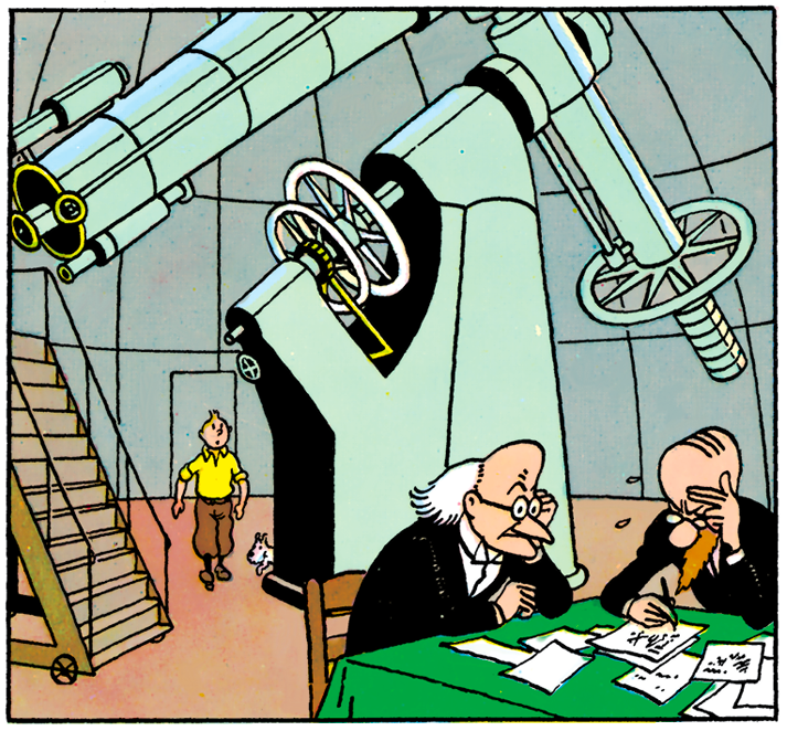 The Shooting Star, The Adventures of Tintin