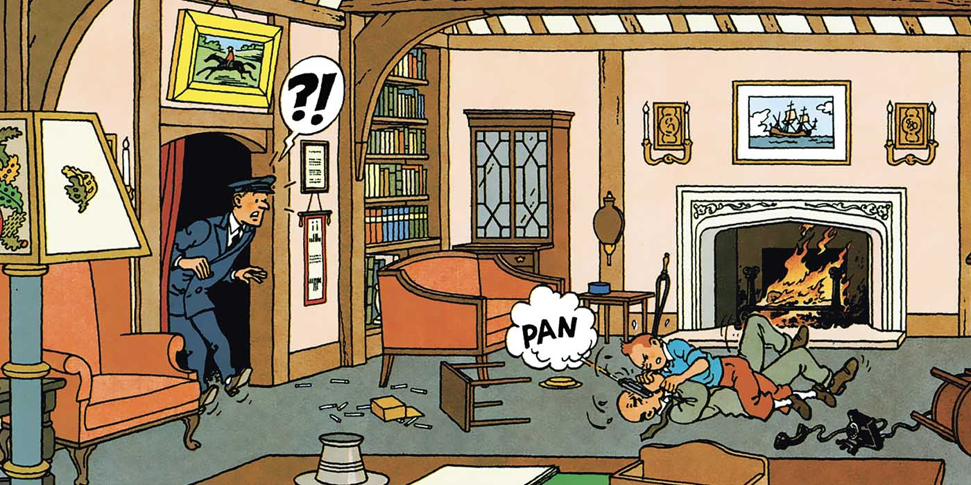 Bourre-pifs et castagne : Tintin bagarreur