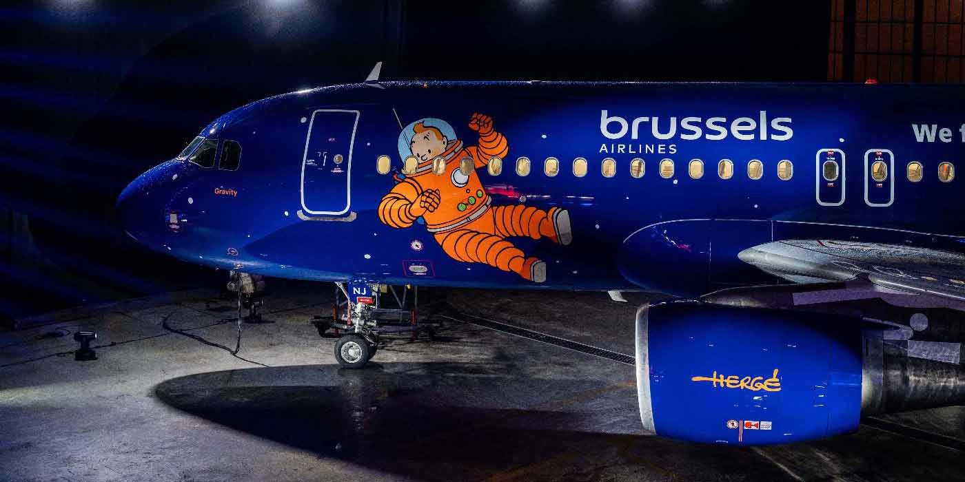 Brussels Airlines dévoile sa nouvelle icône belge