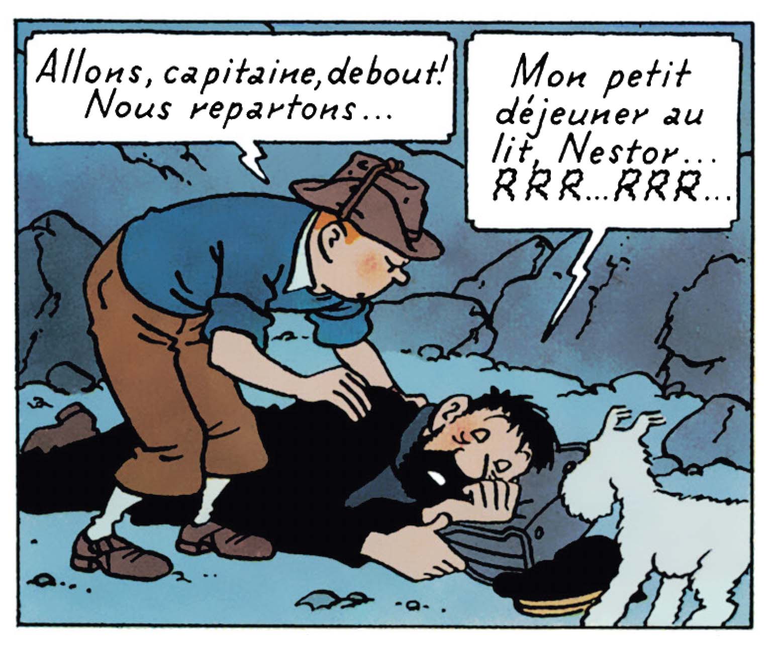 Hergé-Moulinsart- Sculpture Haddock, métal Polychrome - Coke 103,90