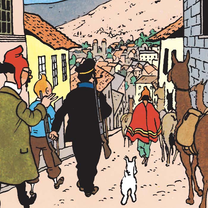 Hergé en clair : la fabrique du réel 