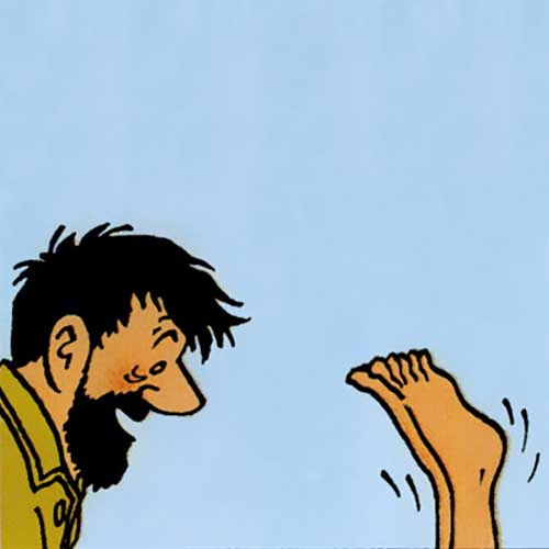 La Case qui parle : Tintin, maître zen ?