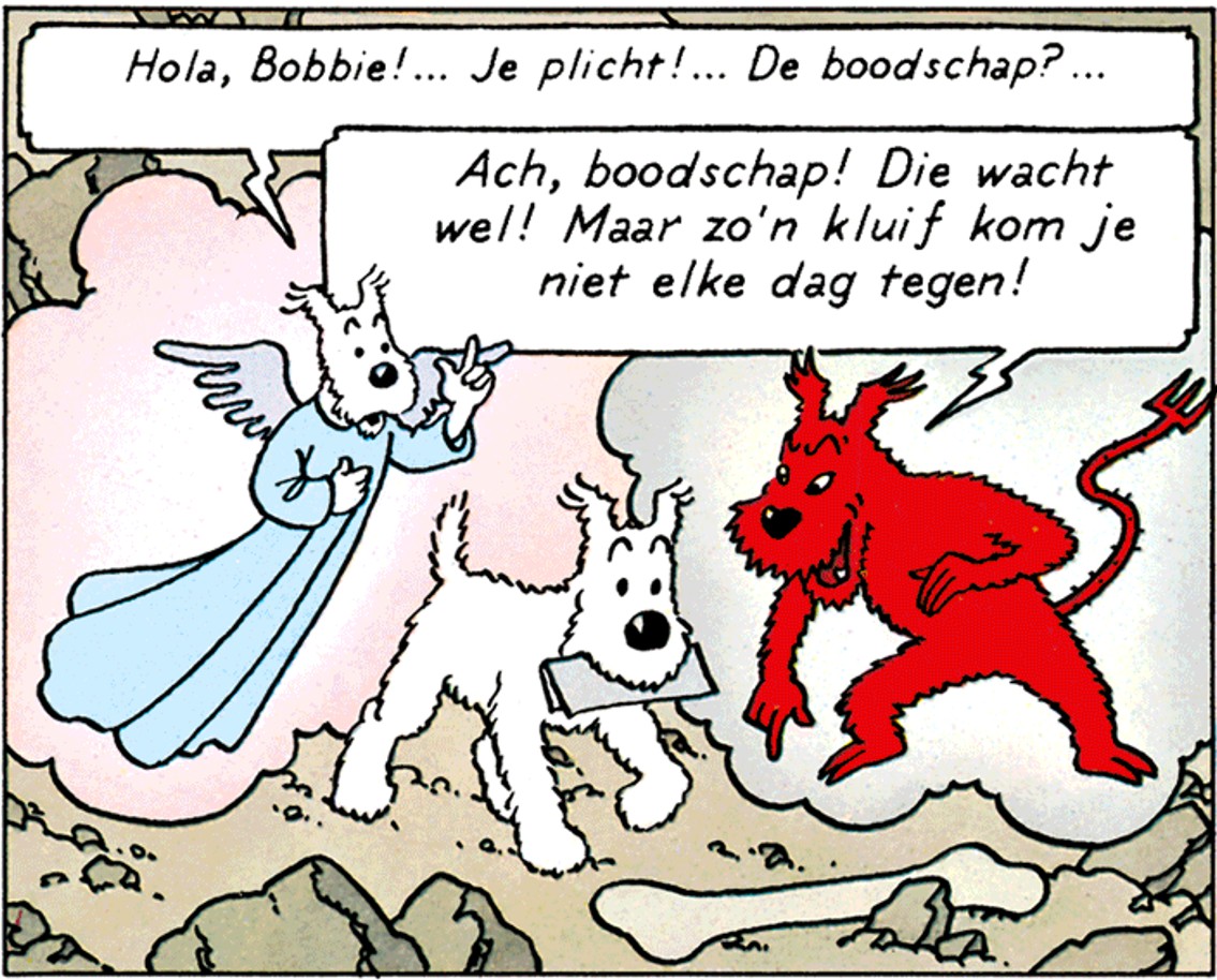 Milou, ange ou démon