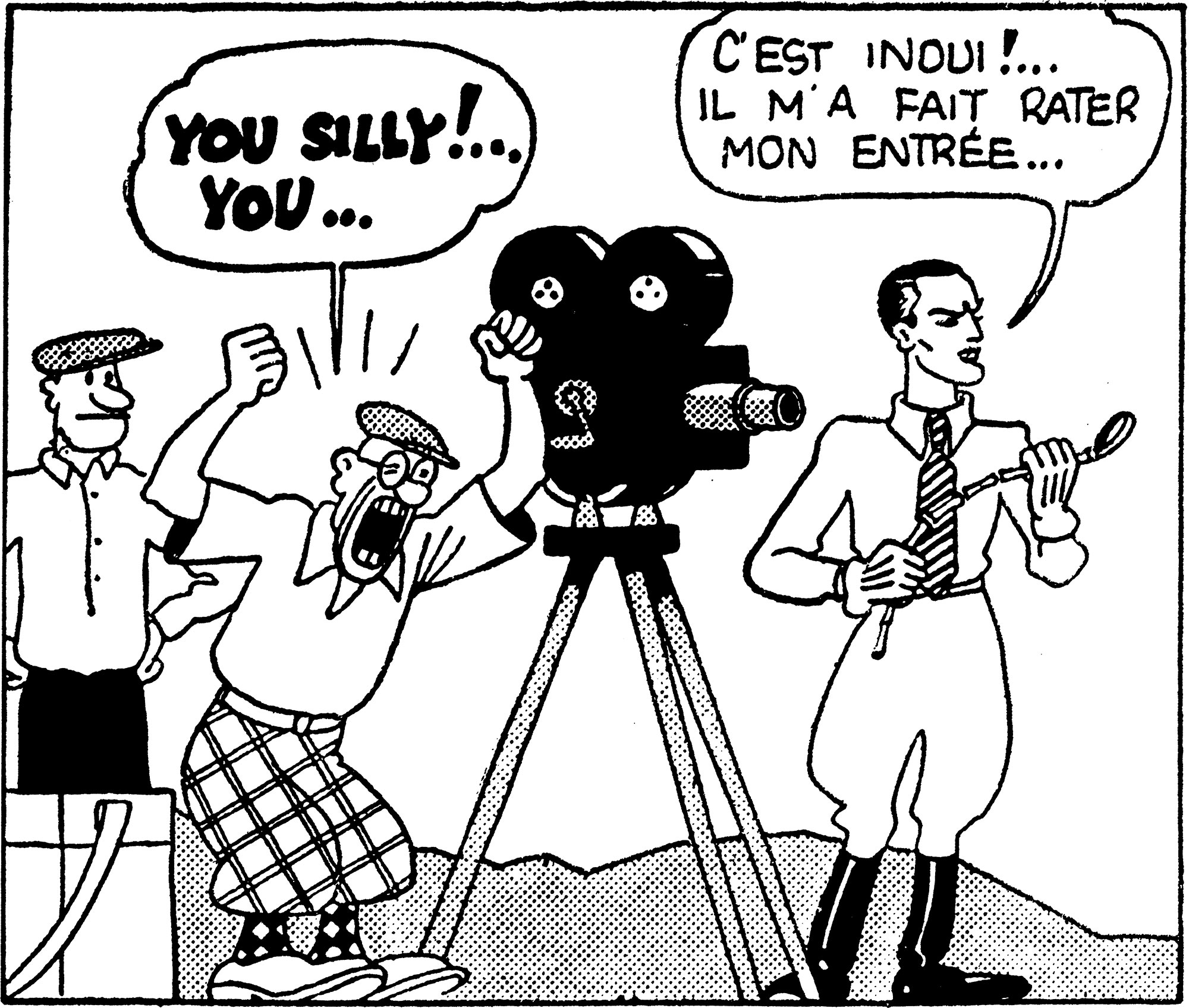 چاشنیای از سینما در ماجراهای تن تن