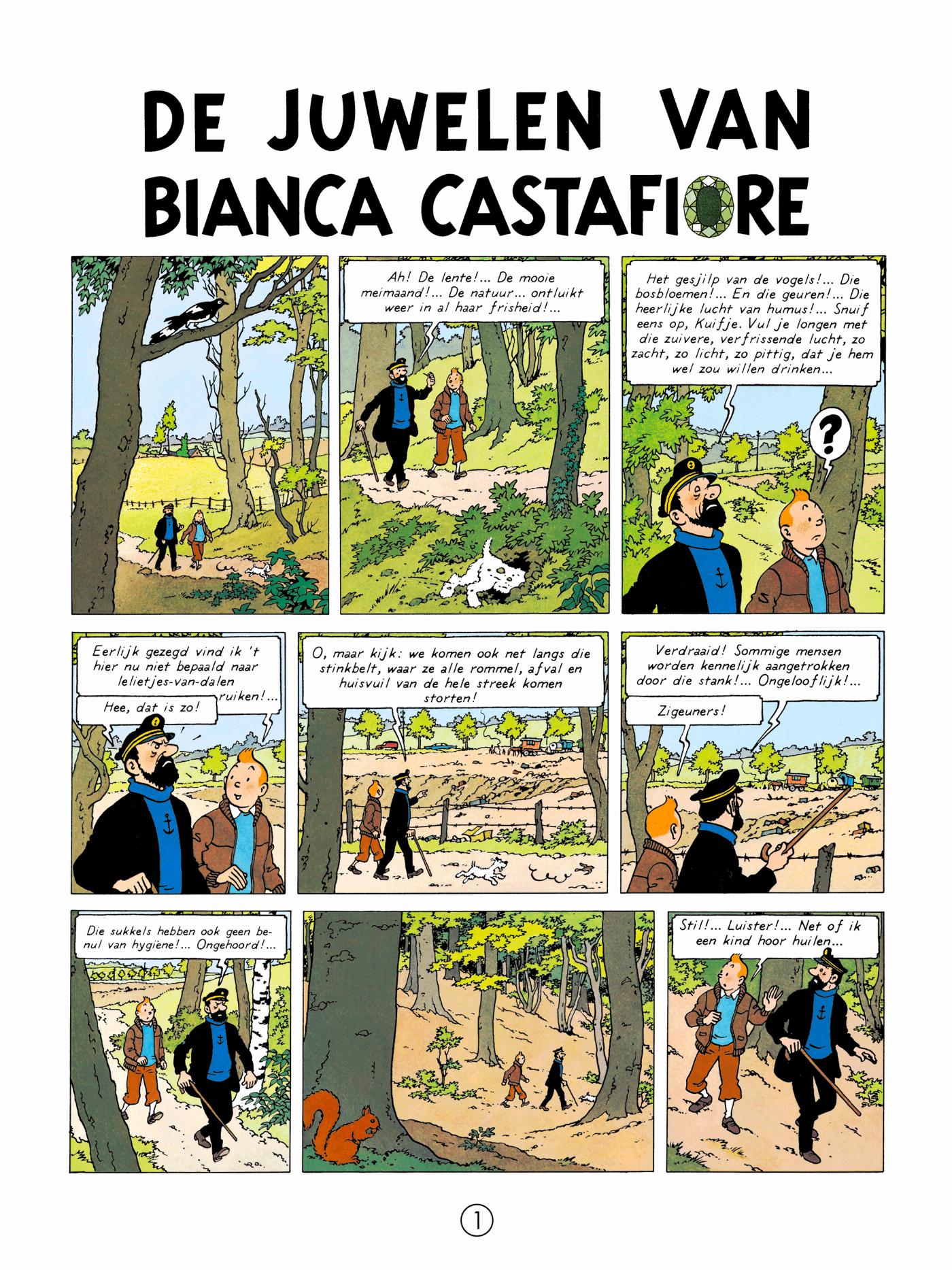 Les Bijoux de la Castafiore - page 1