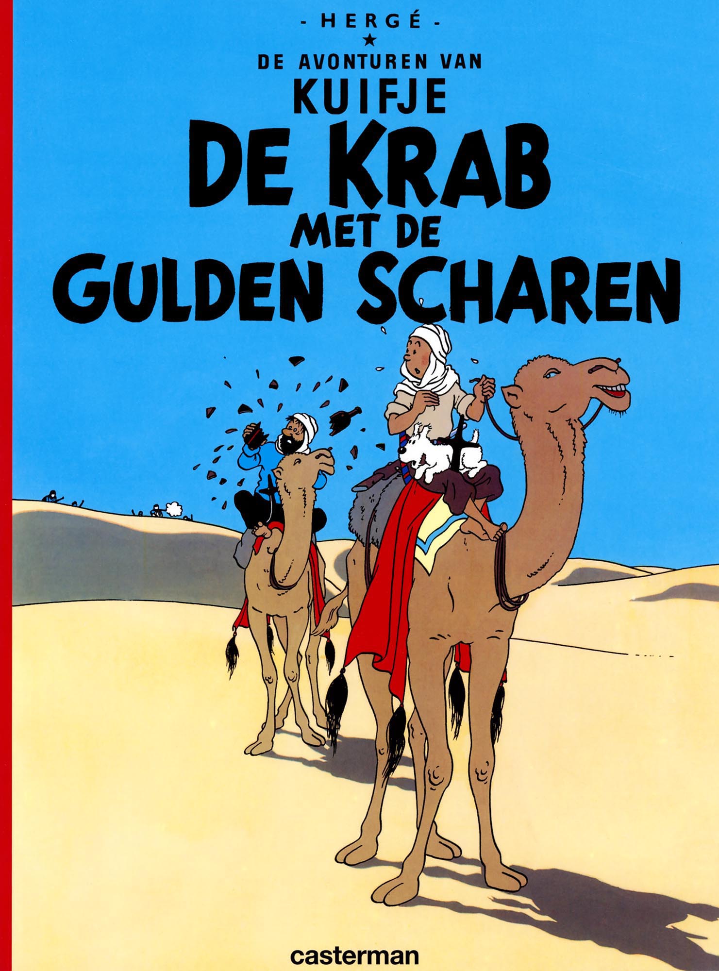Couverture de l'album Le Crabe aux pinces d'or par Hergé