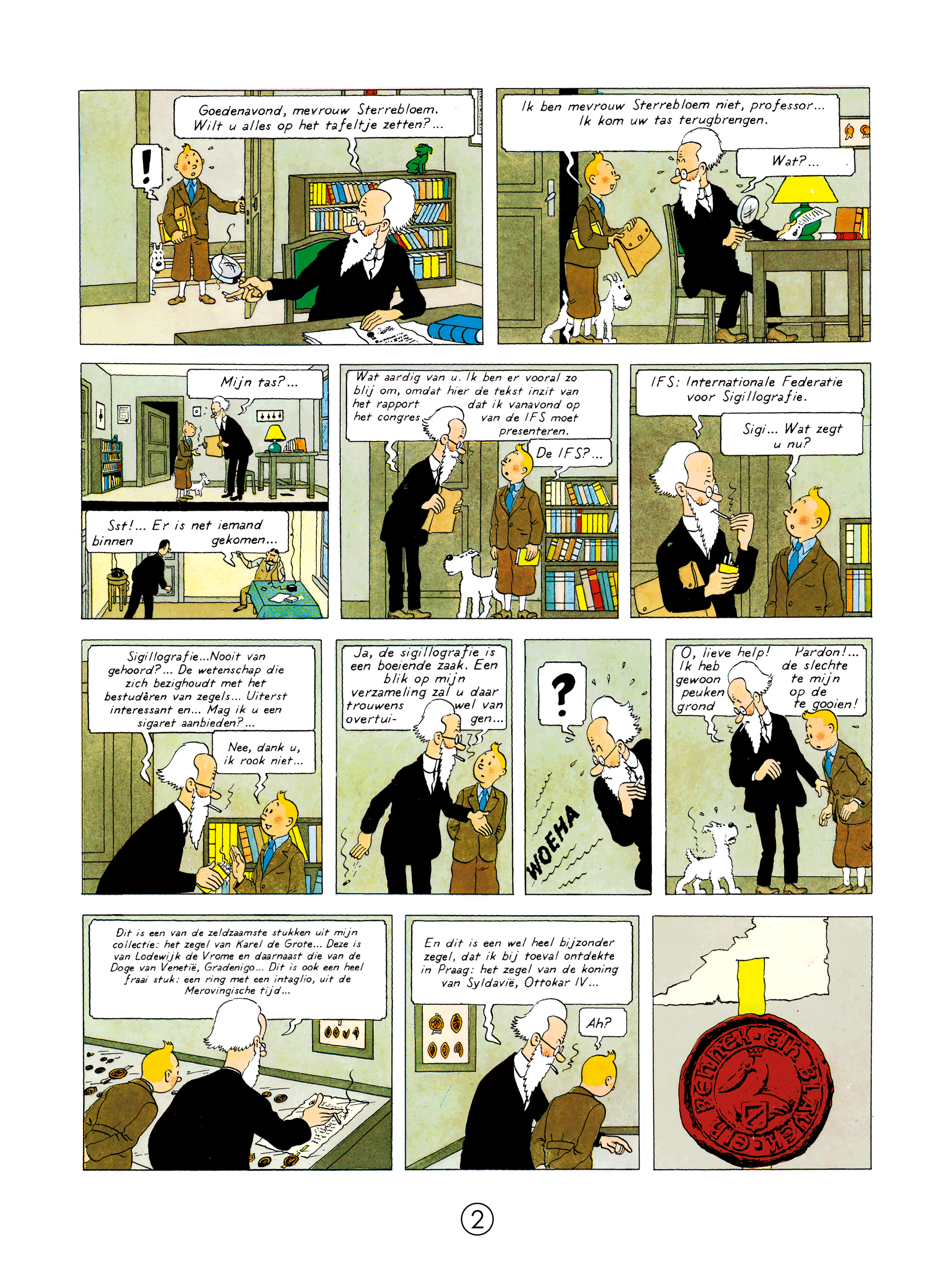 Le Sceptre d'Ottokar - page 2