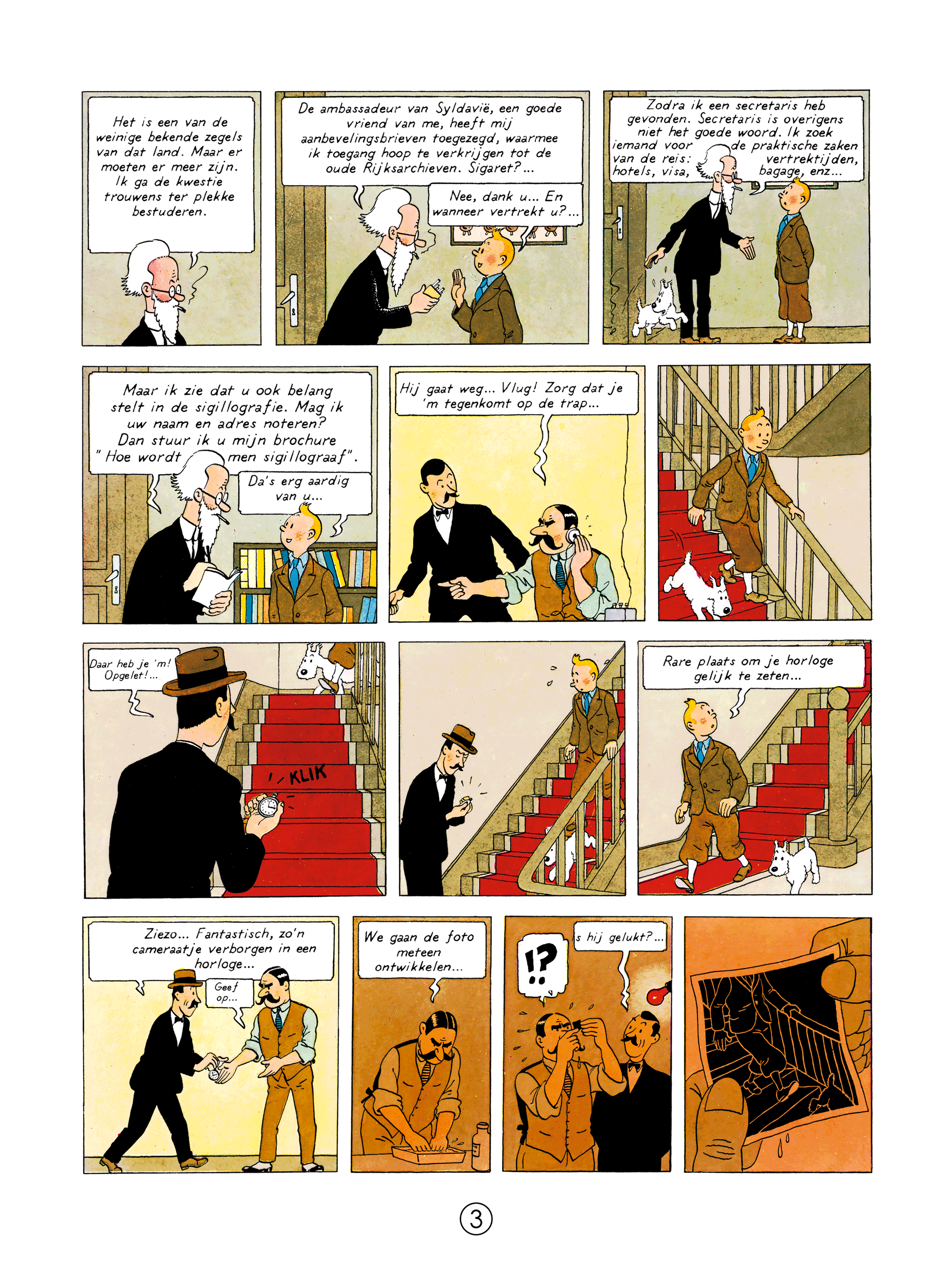 Le Sceptre d'Ottokar - page 3