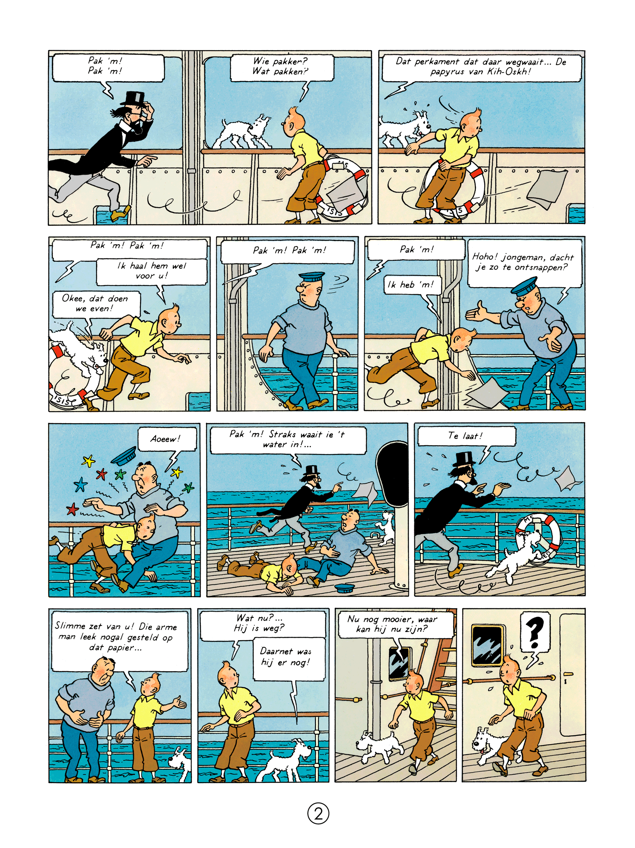 Les Cigares du Pharaon - Page 2