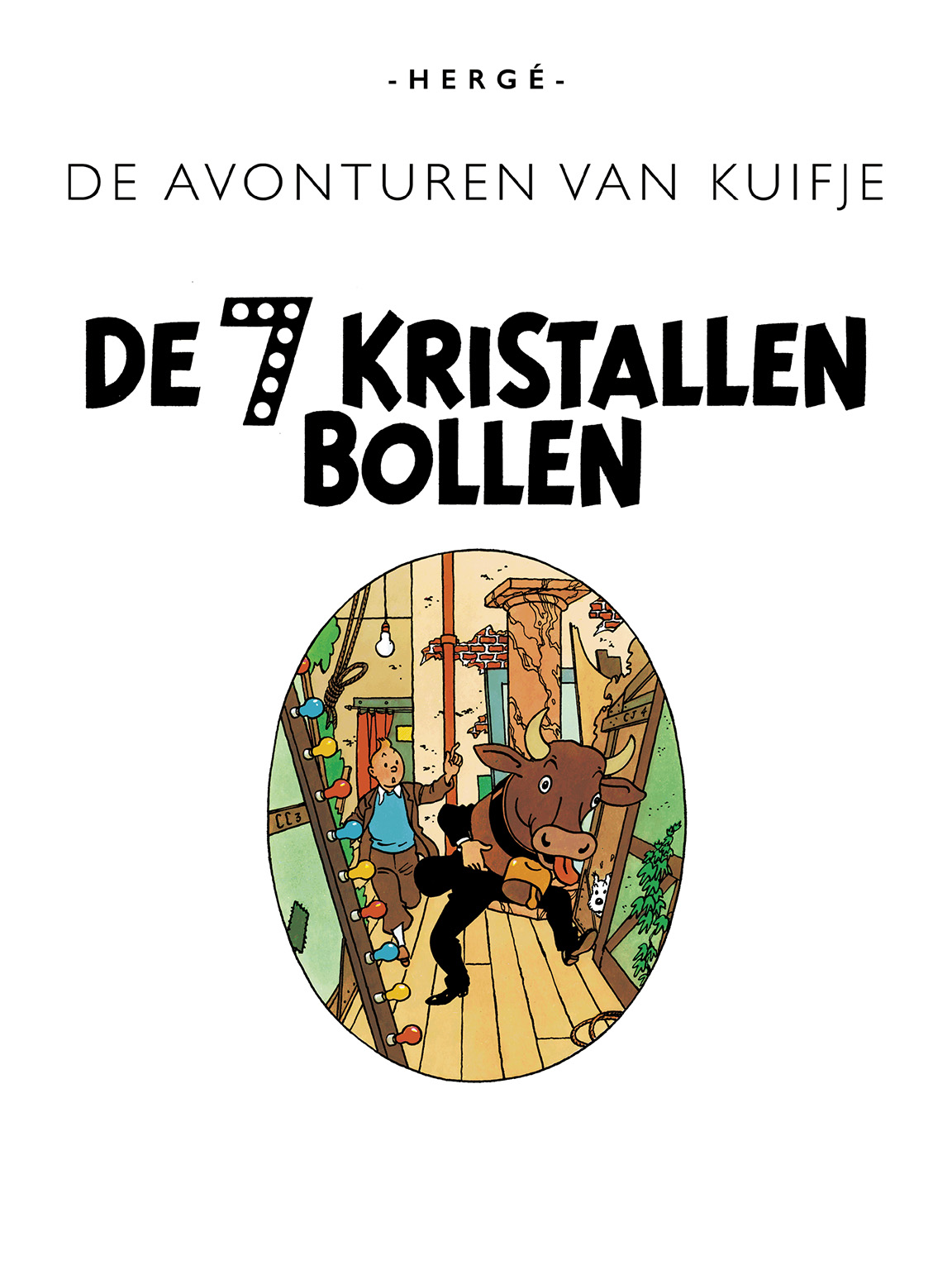 Les 7 Boules de cristal - page titre