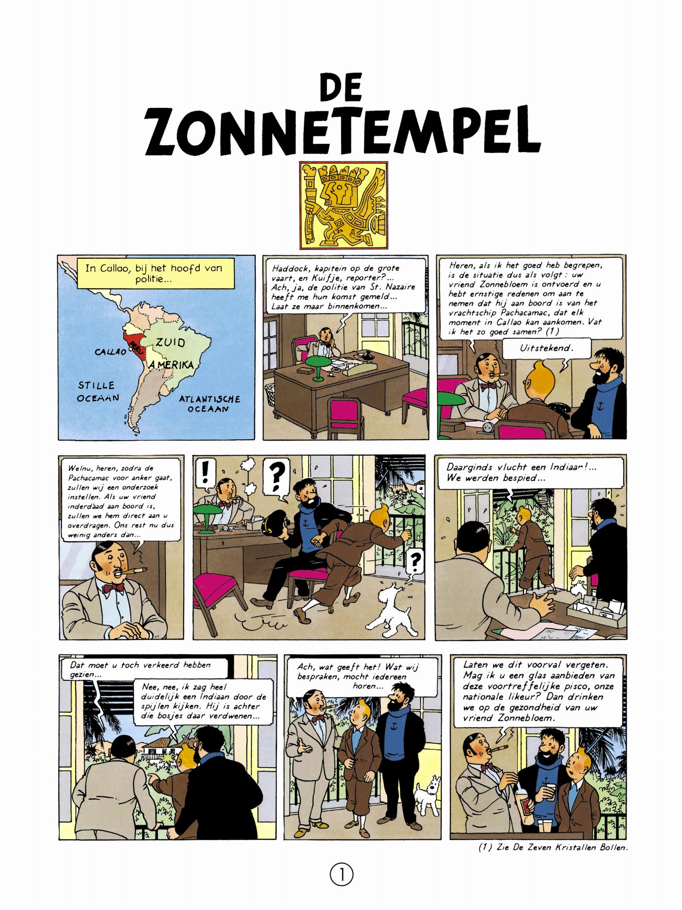 Le Temple du Soleil - page 1