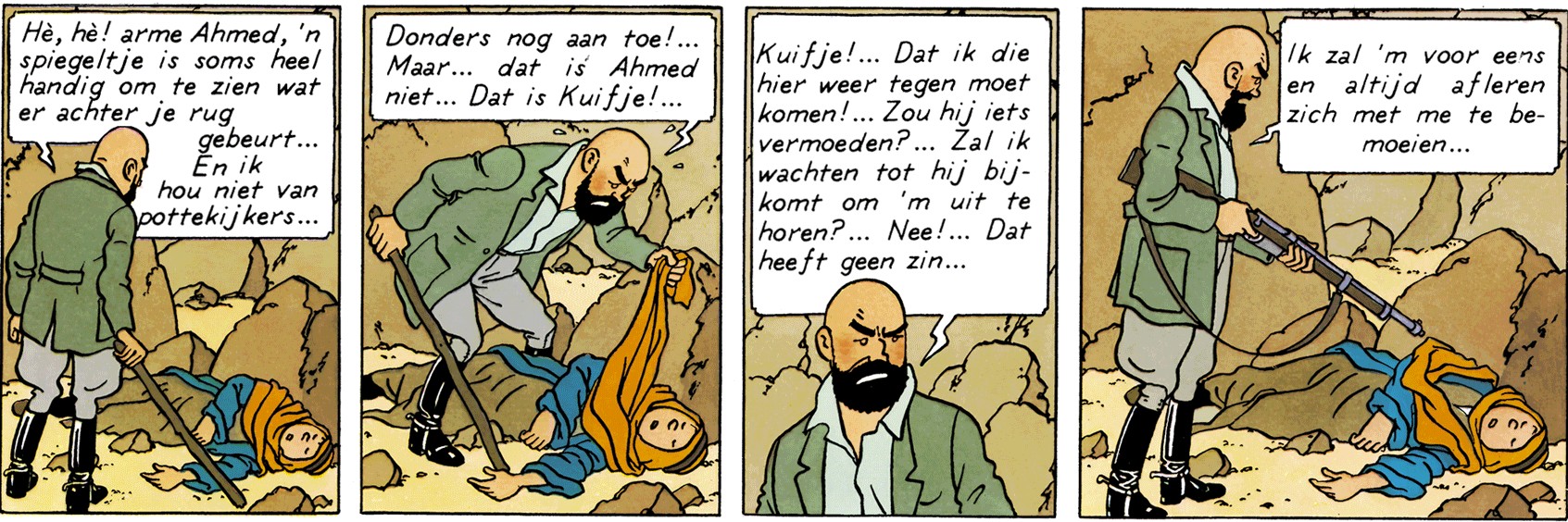 Müller - Tintin au pays de l'or noir