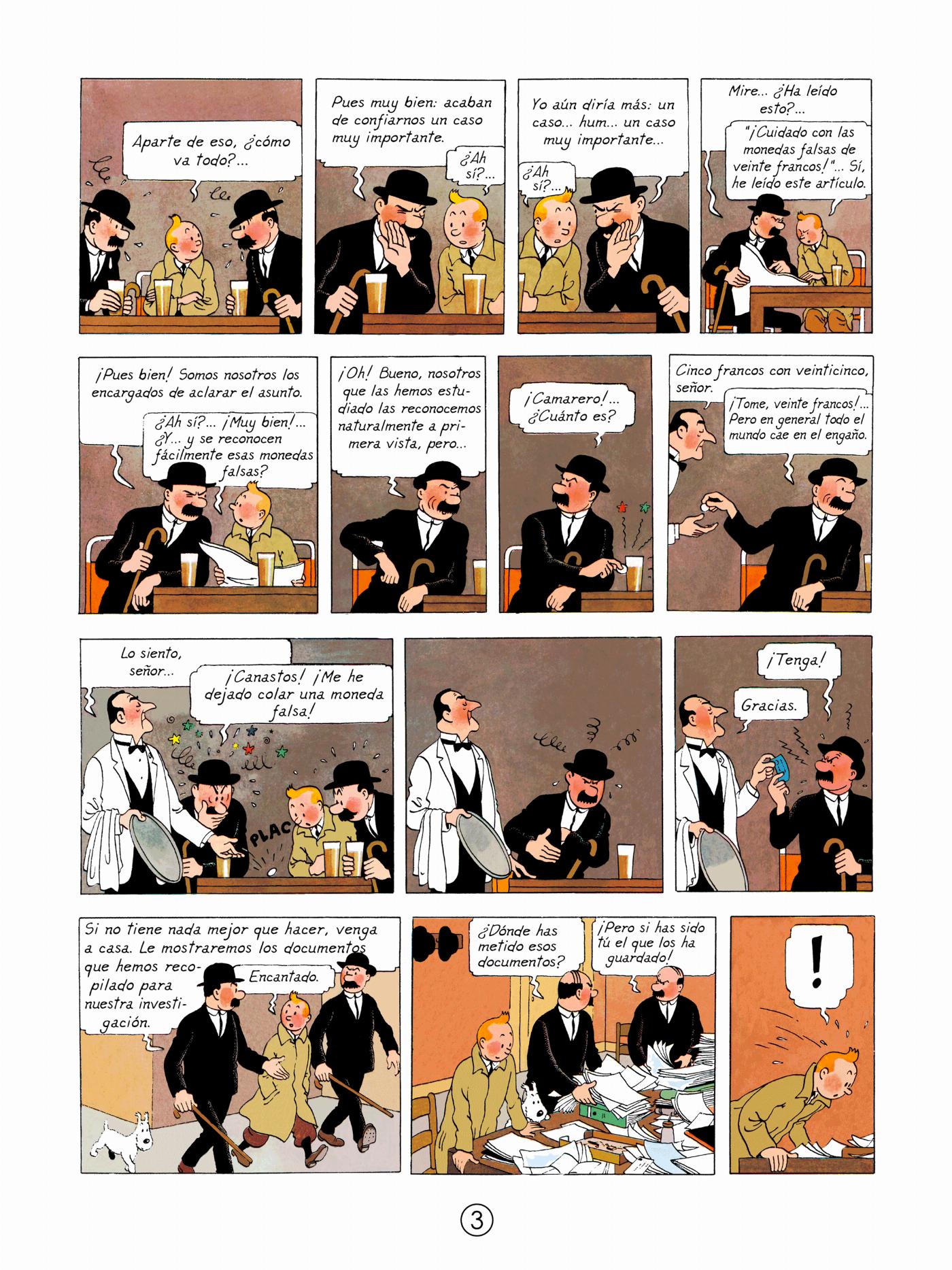 Le Crabe aux pinces d'or - page 3
