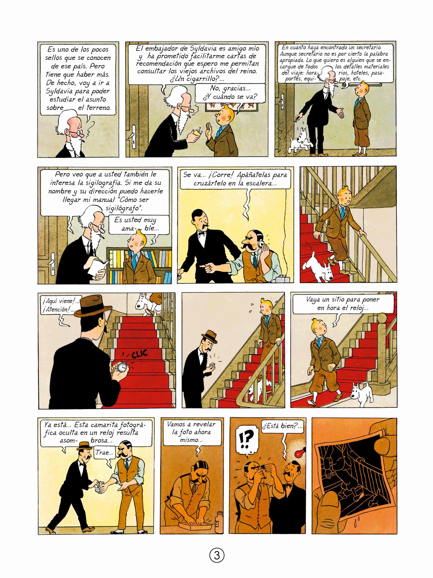 Le Sceptre d'Ottokar - page 3