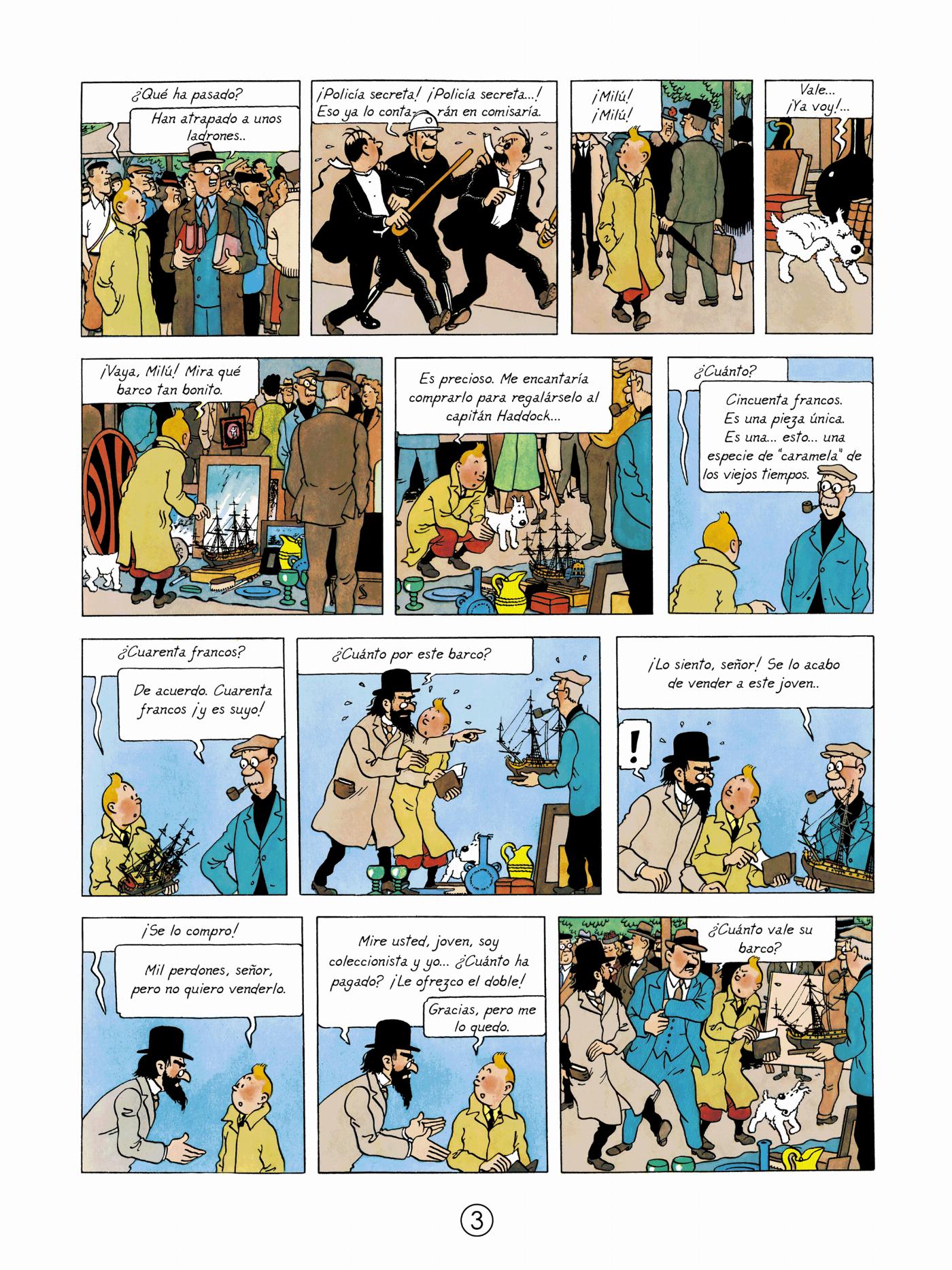 Le Secret de La Licorne - page 3