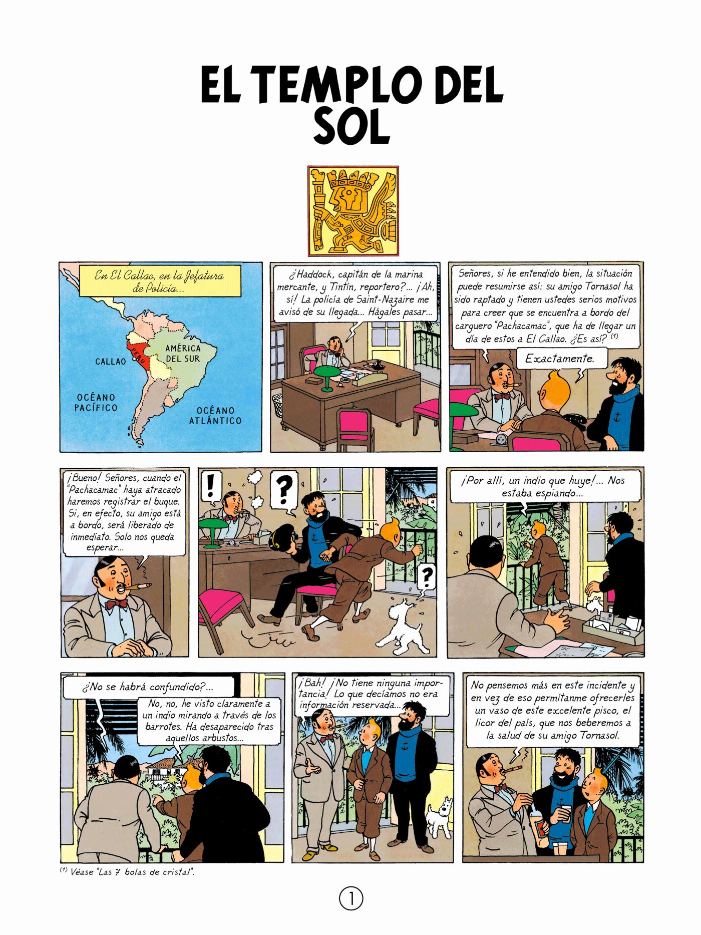 Le Temple du Soleil - page 1