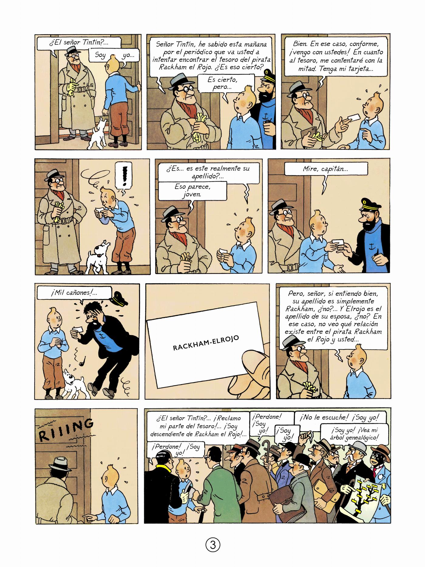 Le Trésor de Rackham le Rouge - page 3