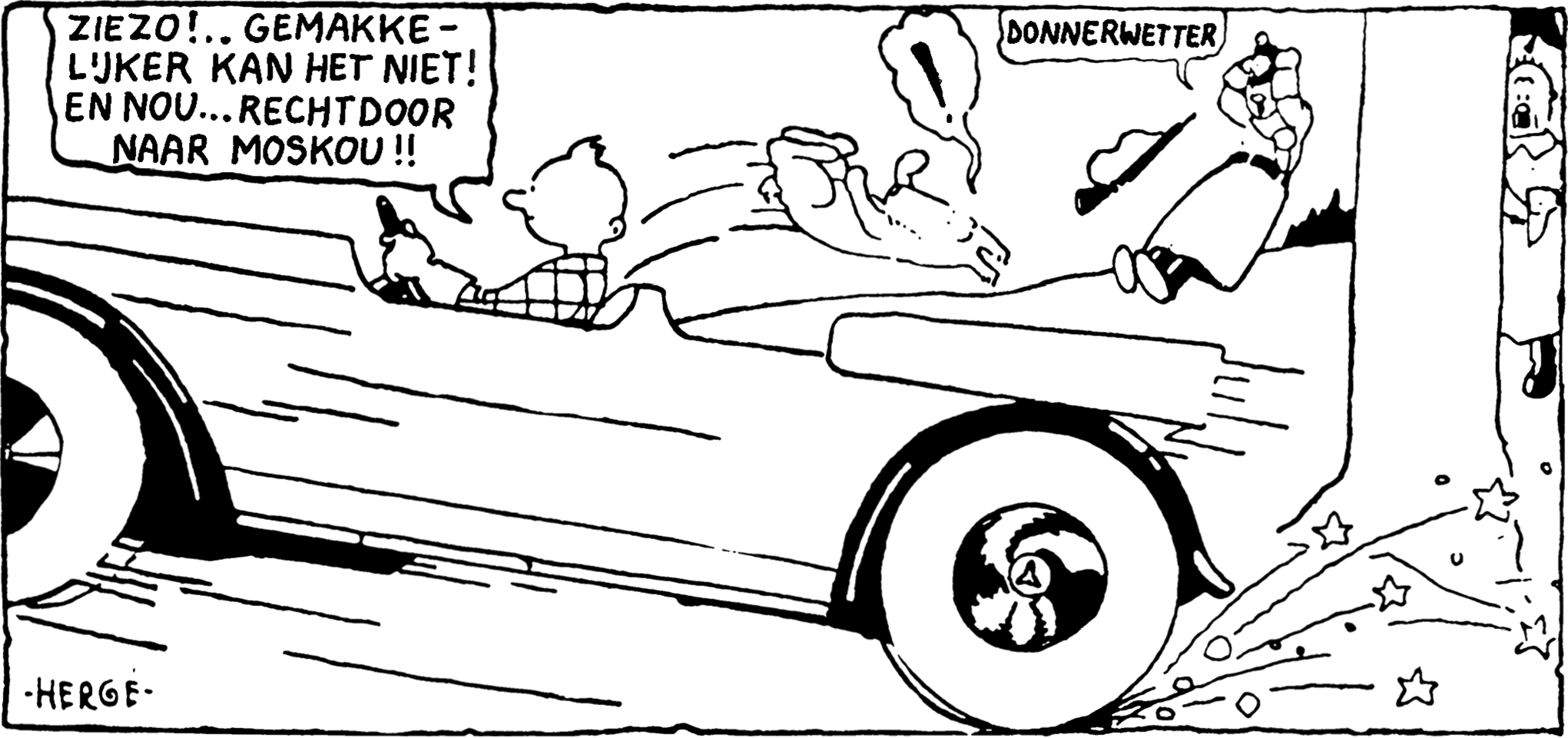 Kuifje in het land van de Sovjets