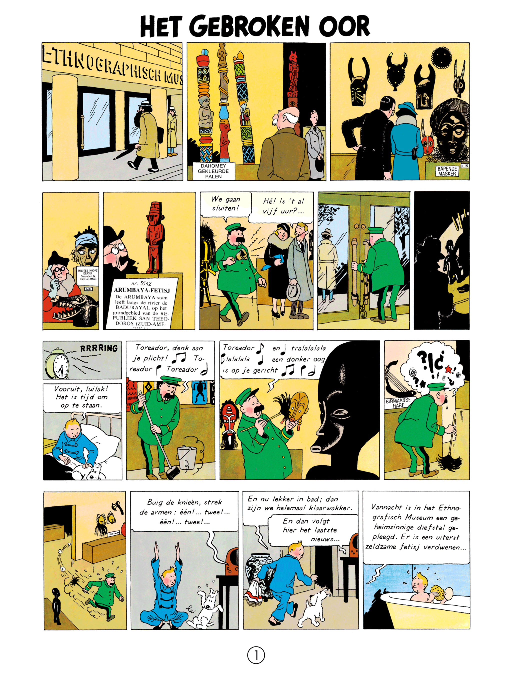 L'Oreille cassé - page 1