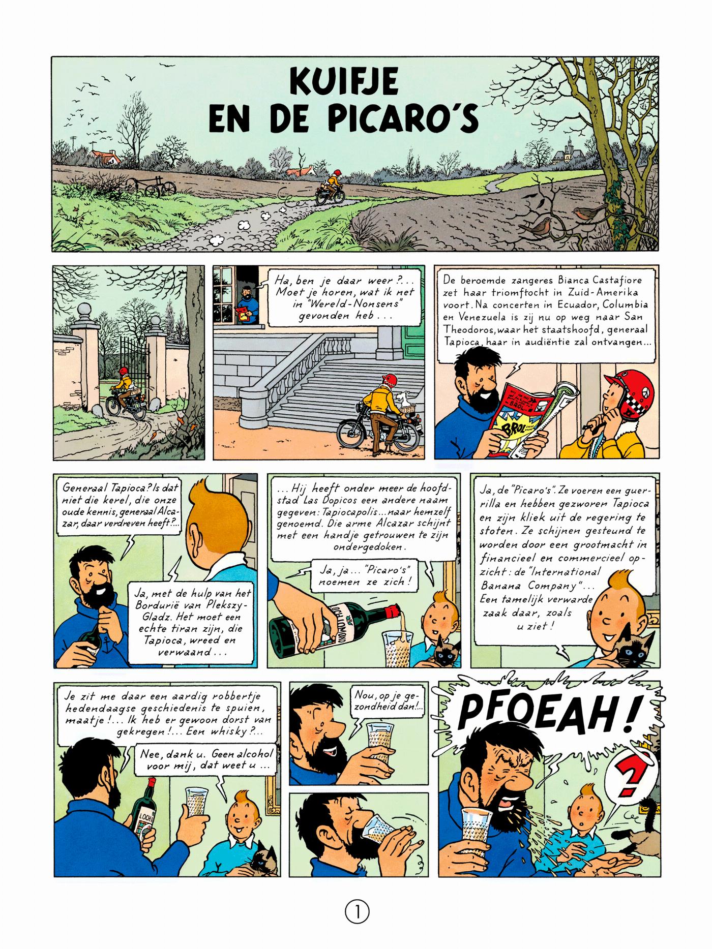Tintin et les Picaros - Page 1