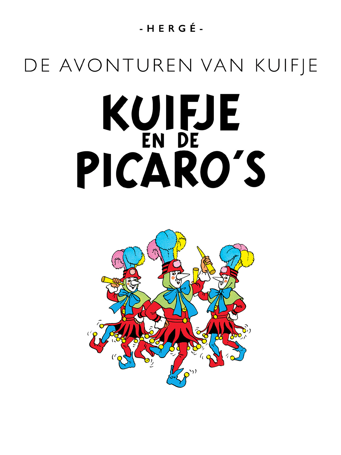 Tintin et les Picaros - Page titre