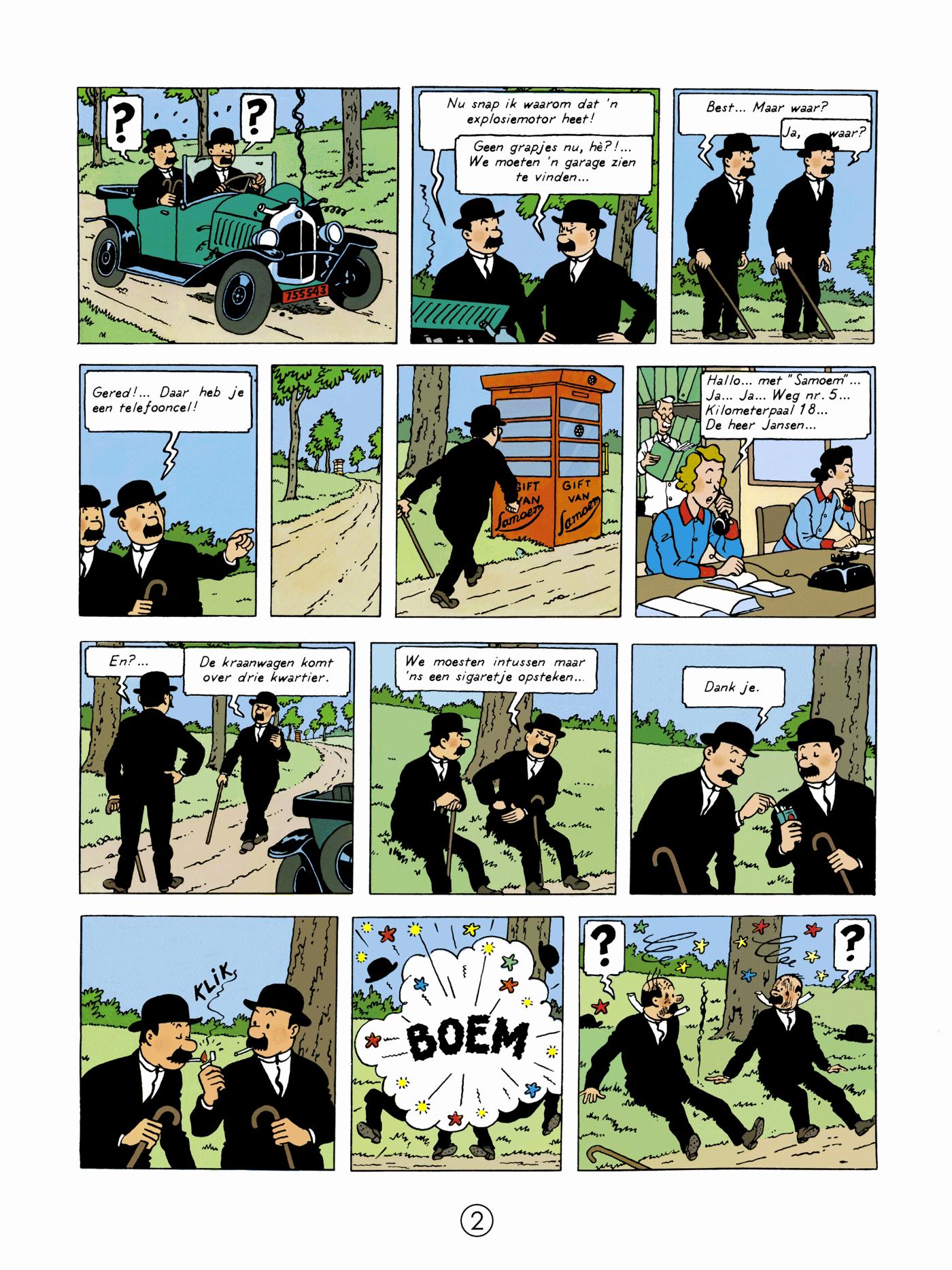 Tintin au pays de l'or noir - page 2