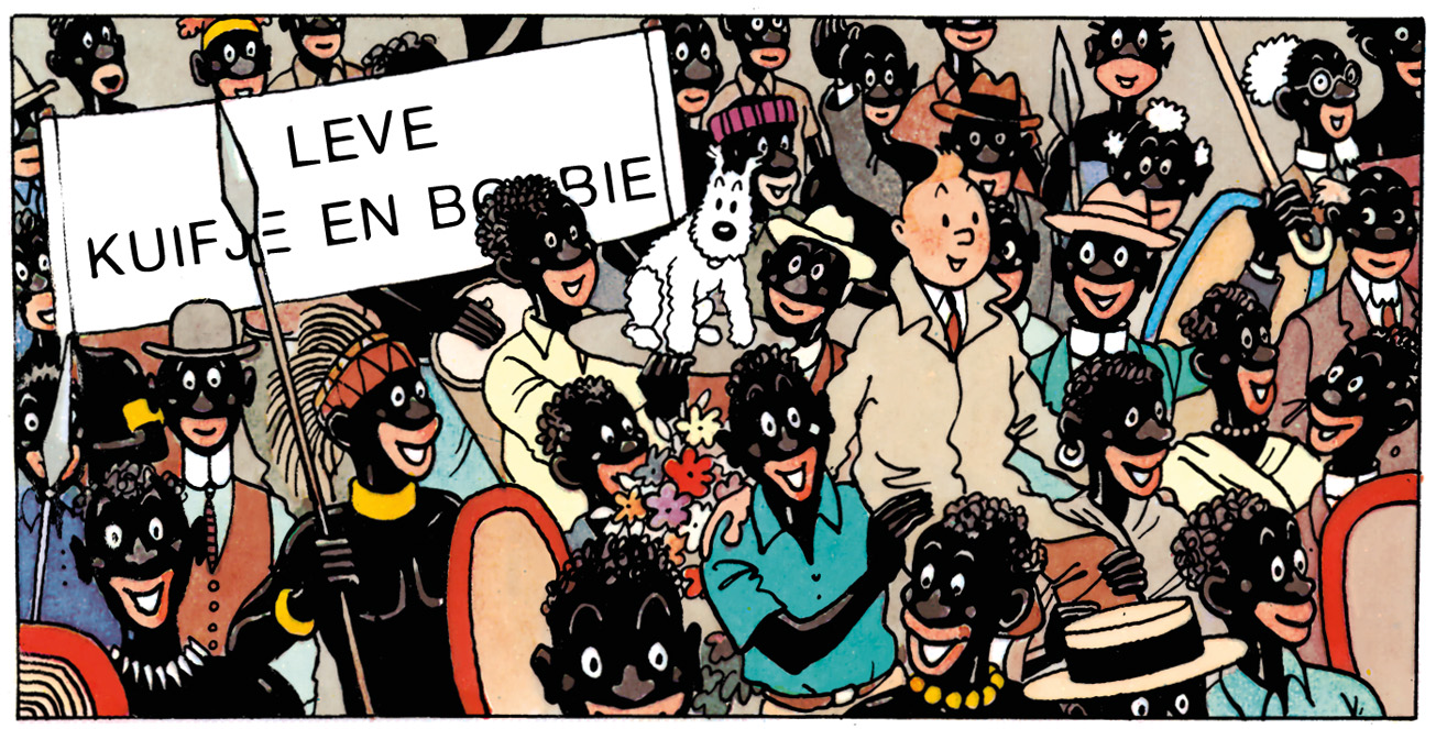 Tintin au Congo Vivent Tintin et Milou