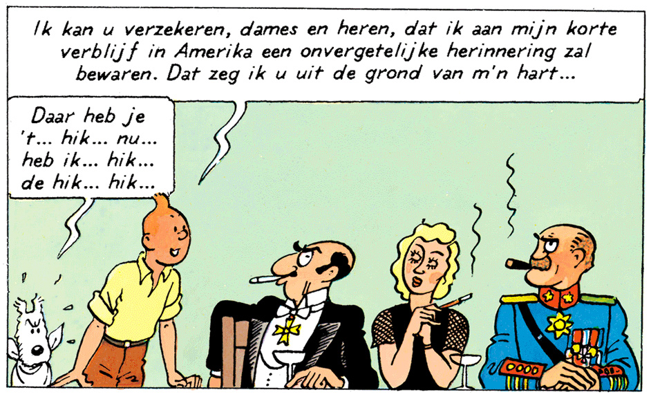 Les Aventures de Tintin - Tintin en Amérique - Rastapopoulos Personnage