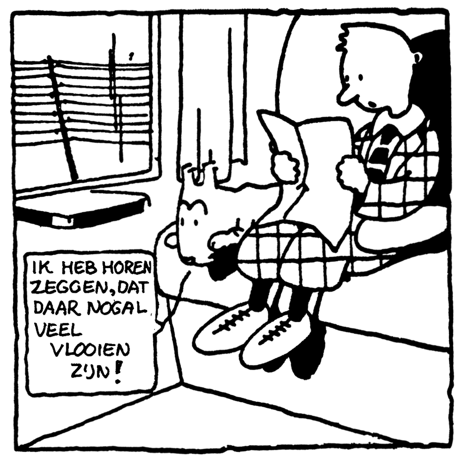 Tintin au pays des Soviets J'ai entendu dire qu'il y avait des puces là-bas