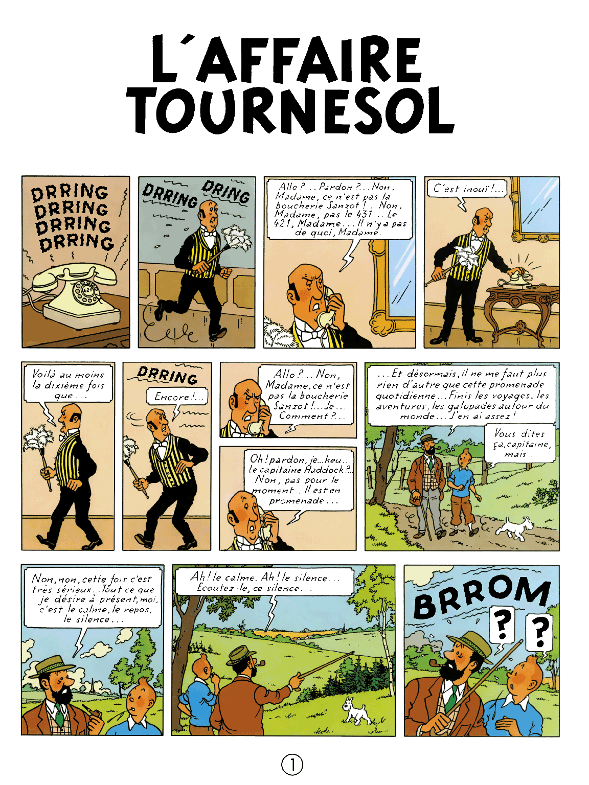 En avion tintin n° 17 l'avion de la sabena de l'affaire tournesol