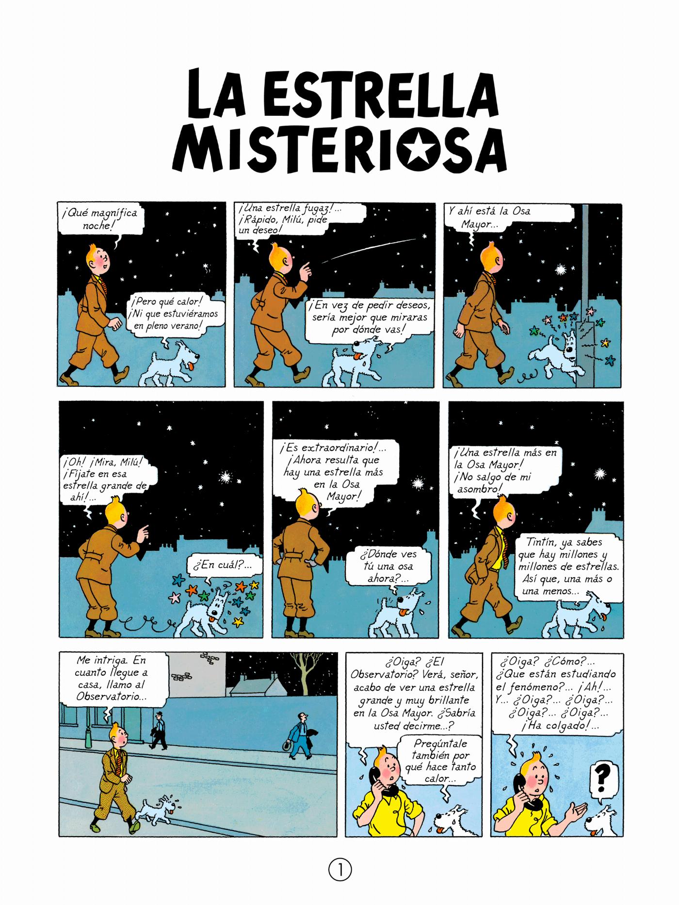 L'Étoile mystérieuse - page 1