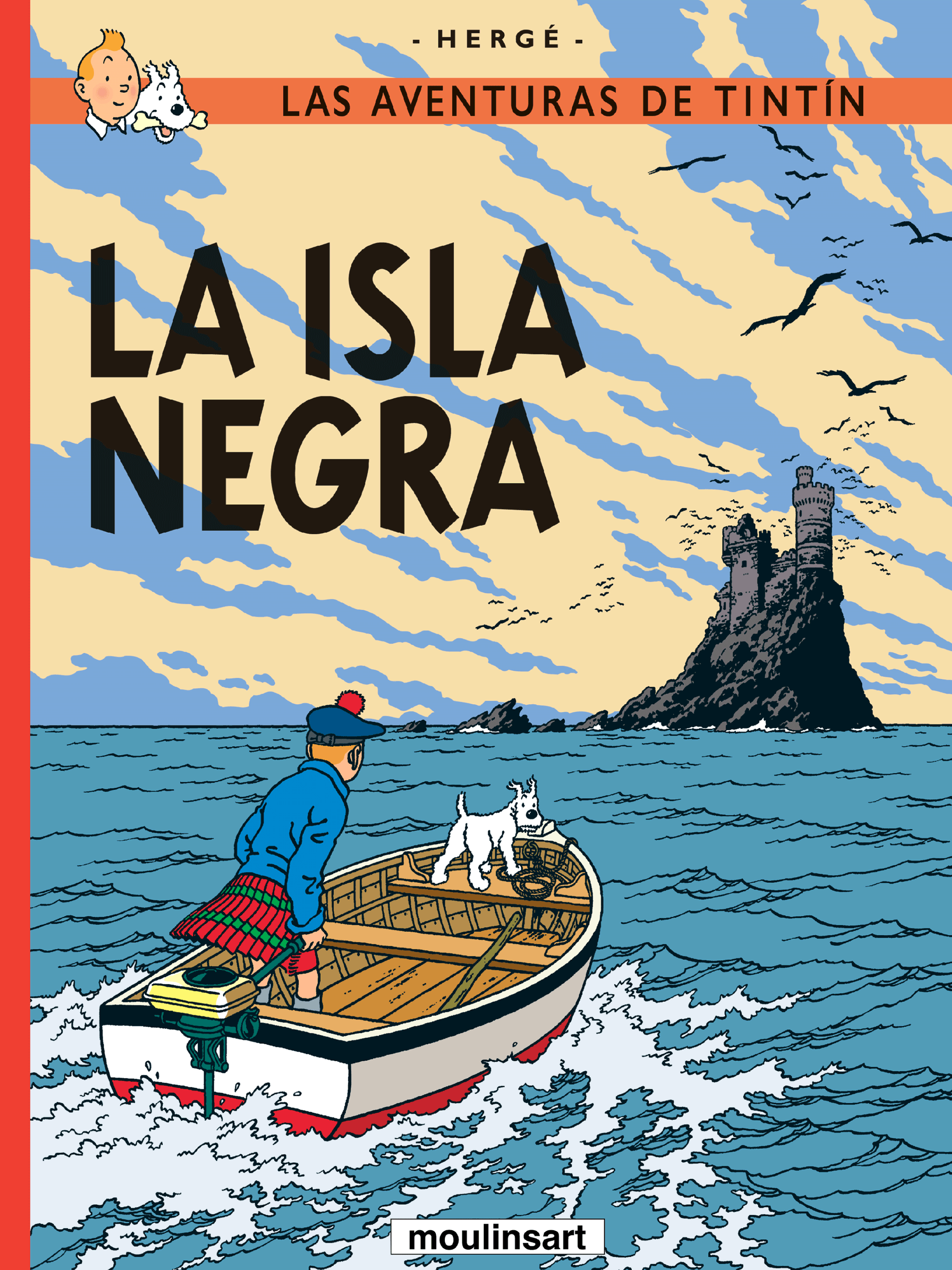 L'Île Noire par Hergé